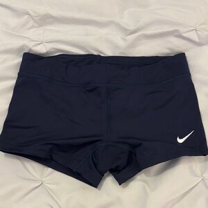 Nike Women's Navy Volleyball Athletic Shorts